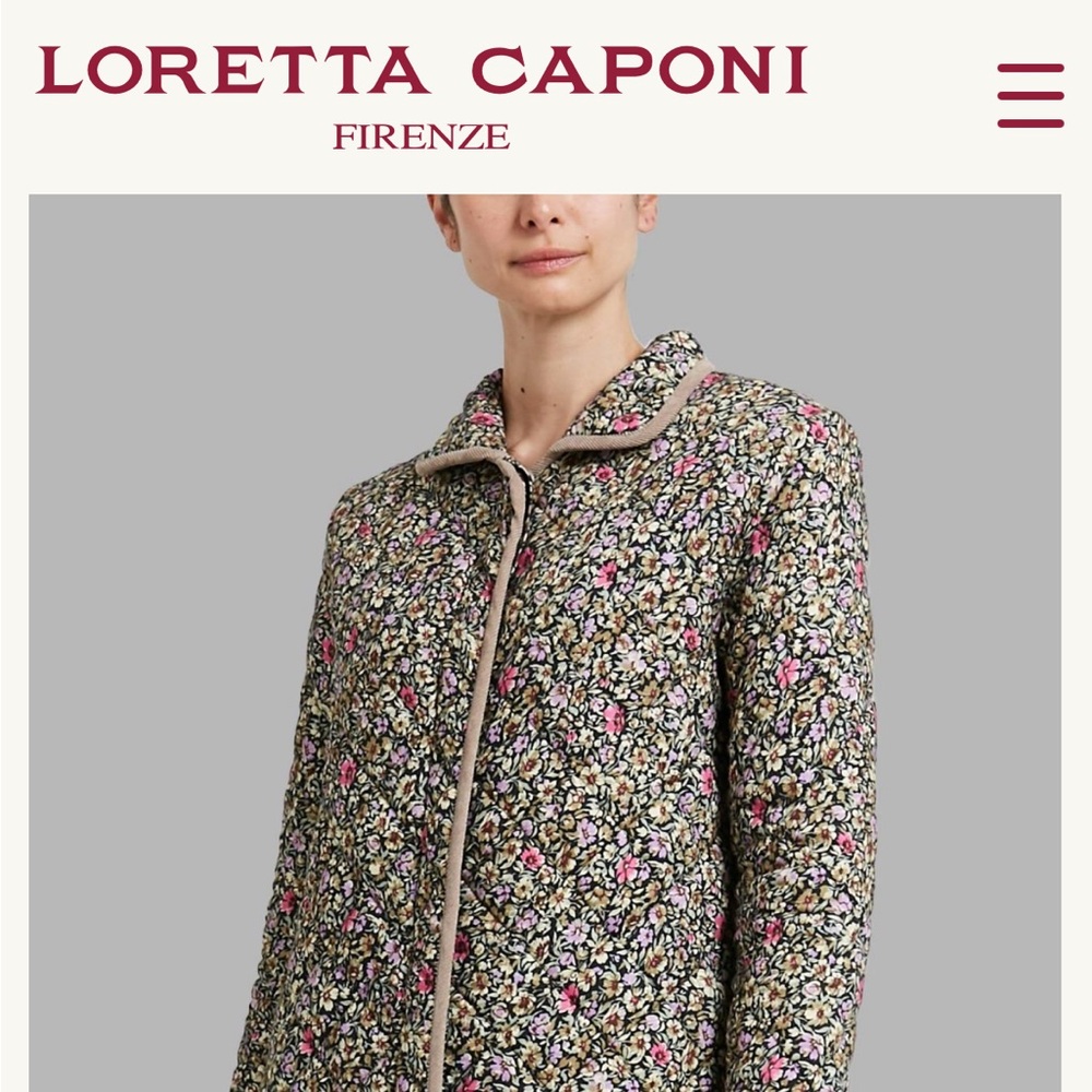 🌺🌸Loretta Caponi Jacket🌴🌈